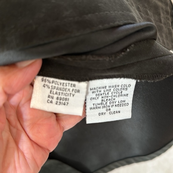 Vintage Talbots Stretch Green Button Down Shirt Size Medium - Picture 6 of 6